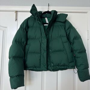 lululemon wunderpuff cropped jacket